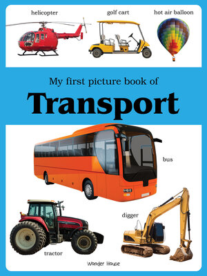 cover image of My First Picture Book of Transport